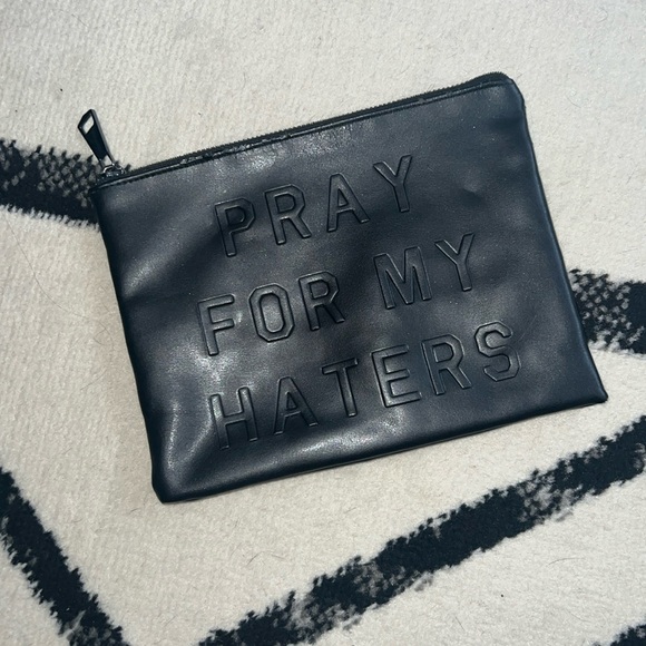 Handbags - Pray for my haters clutch